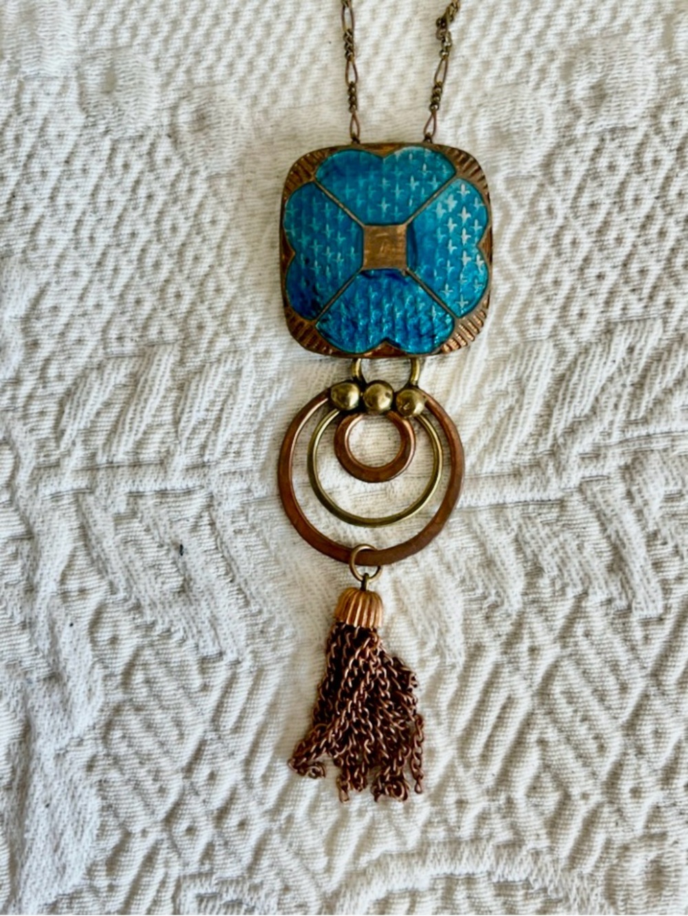 Necklace vintage Handmade ONE OF A KIND